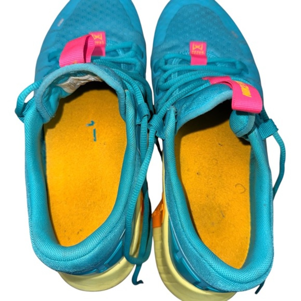 Nike Free Metcon 5 Mens 10 Pre-Owned Dusty Cactus Blue Training Shoes DV3949-302 - Picture 11 of 13